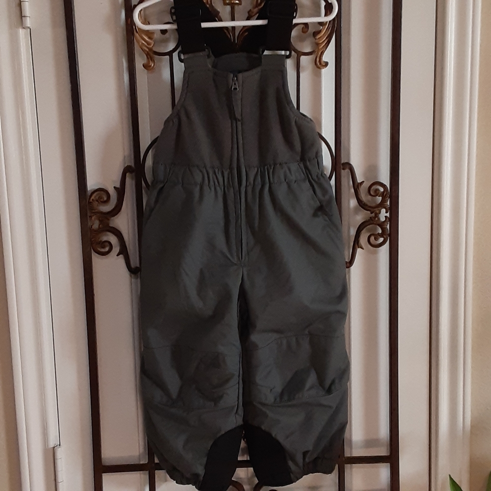 REI Kids Gray Snow Bib Overalls
